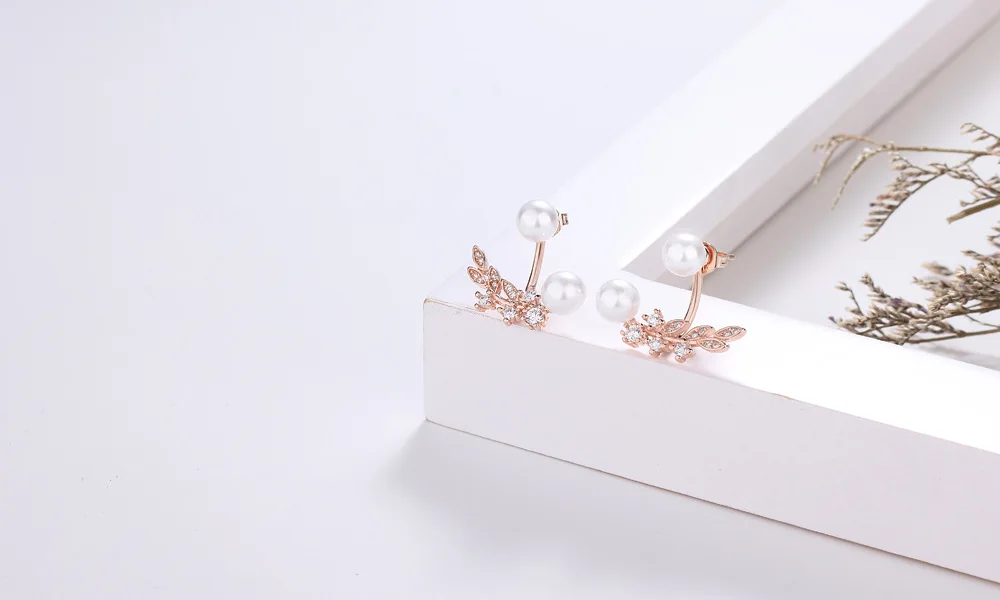 Высокое качество Мода 925 anillos серебряные кубические циркониевые серьги для женщин подарок Кристальные жемчужные серьги аксессуары ювелирные изделия