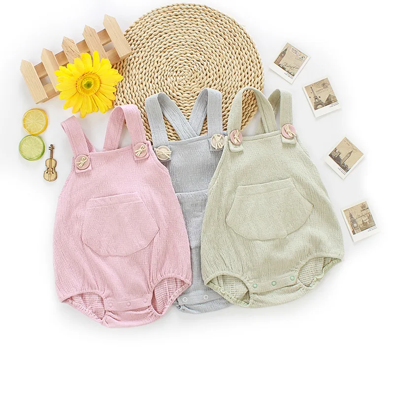 2018 новые летние детские комбинезоны для девочек и мальчиков возрастом от 3 лет