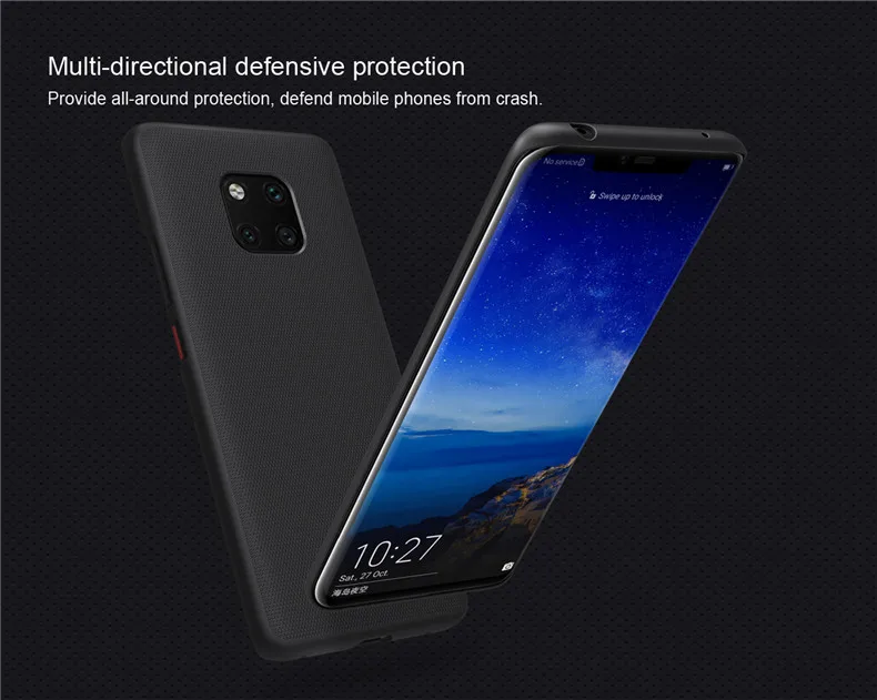 Чехол Nillkin для huawei mate 20 Pro, тонкий жесткий чехол из поликарбоната для huawei mate 20 Pro, чехол для телефона
