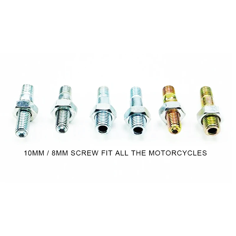 6 шт. универсальные боковые зеркала для мотоцикла 8/10 мм | Автомобили и мотоциклы