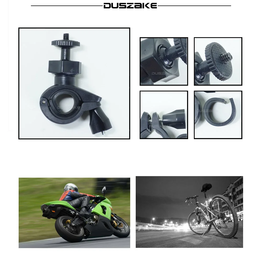 DUSZAKE DG19 держатель для Gopro Hero 5 Аксессуары 6 крепление Gopor бар xiaomi Yi 4 К Экен H9 Cam |
