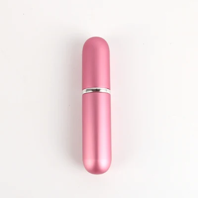 Pink 11 цветов, 5 мл, портативные пустые мини флаконы для духов, для многоразового распылителя, высокое качество, алюминиевые флаконы с распылителем для духов - Цвет: Pink