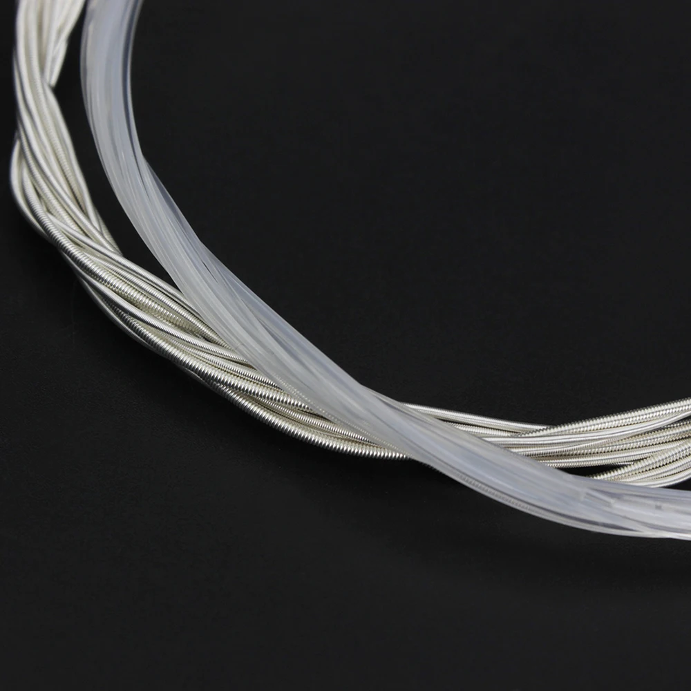 

IRIN C670 Acoustic Classical Guitar Strings Nylon Silver Plated Copper Alloy Wound Automatic Winding Mechanism 6pcs (.028-.043)