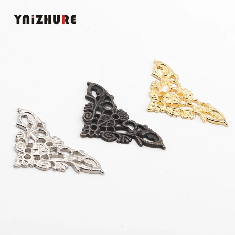 Деревянная коробка из цинкового сплава винная протектор фурнитура для украшения