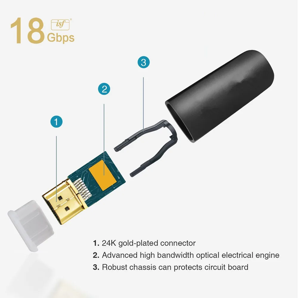 30 м/40 м/200 м UHD 4K 60fps HDMI 2 0 HDCP AOC & HDR волоконно оптический кабель конвертер для HDTV PS3/4