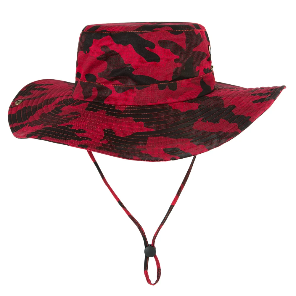Унисекс наружная анти УФ ведро рыболовная шляпа Военная Вышивка тактическая