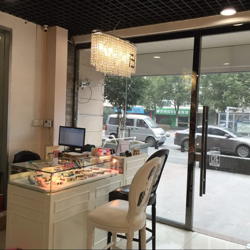 Хрустальный светильник для столовой 100% K9 черный прямоугольный хрустальный