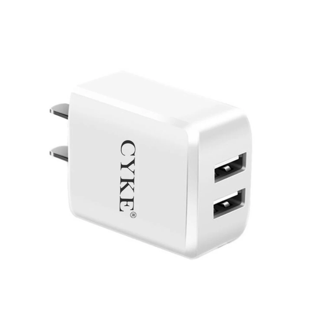 Новый CYKE 5V2A USB два порта Qi быстрое зарядное устройство умный зарядный адаптер EU/US