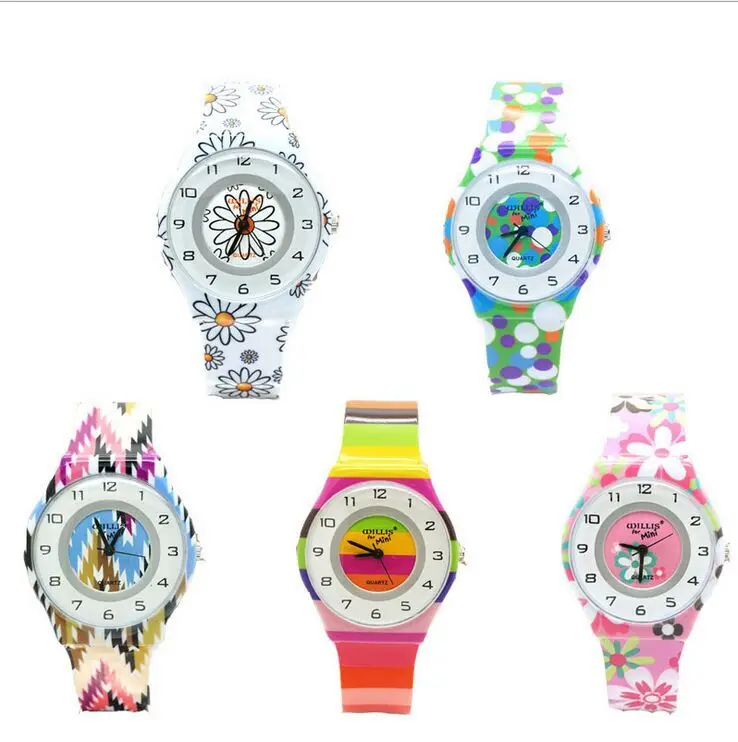 2018 Новые мини часы willis с цветочным дизайном аналоговые женские