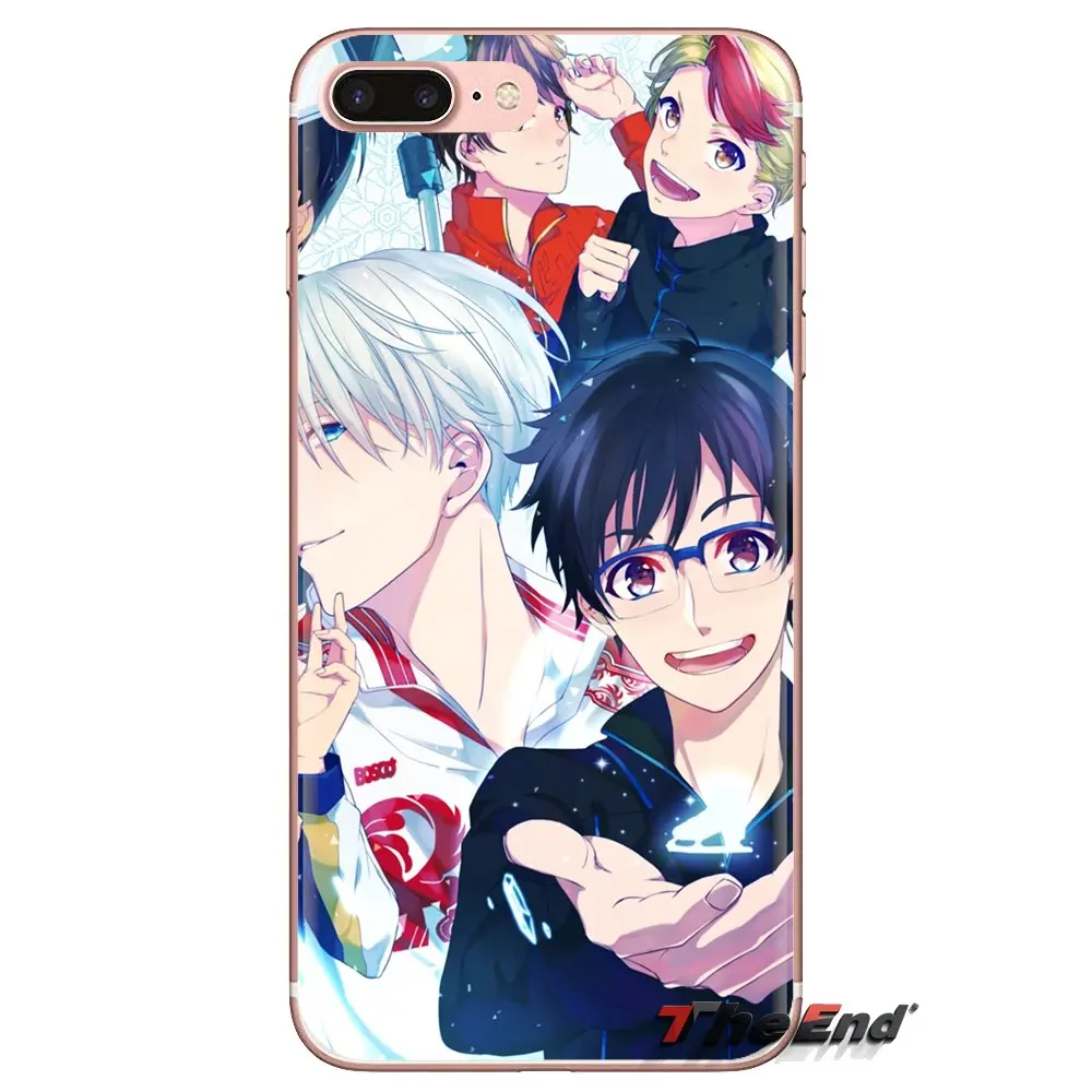 For Huawei Mate Honor 4C 5C 5X 6X 7 7A 7C 8 9 10 8C 8X 20 Lite Pro Yuri on Ice anime wallpaper Soft Transparent Cases Covers |