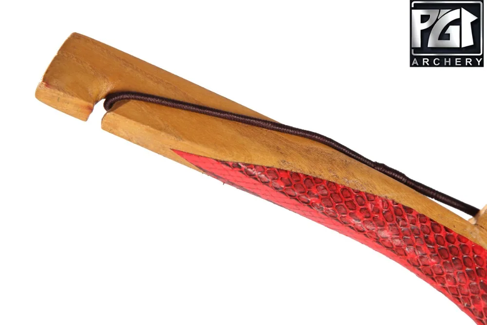 PG1ARCHERY Mongolia bow Snakeskin Longbow Traditional Archery Horsebow 6 wooden Arrows Arm Guard finger Arrow Quiver | Спорт и