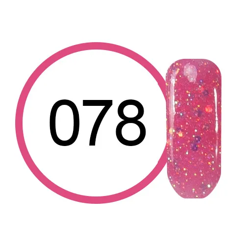 MSHARE Bling colors УФ-гель для ногтей Блеск Платиновый Гель-лак гель лак Vernis Полупостоянный MS009 - Цвет: 078