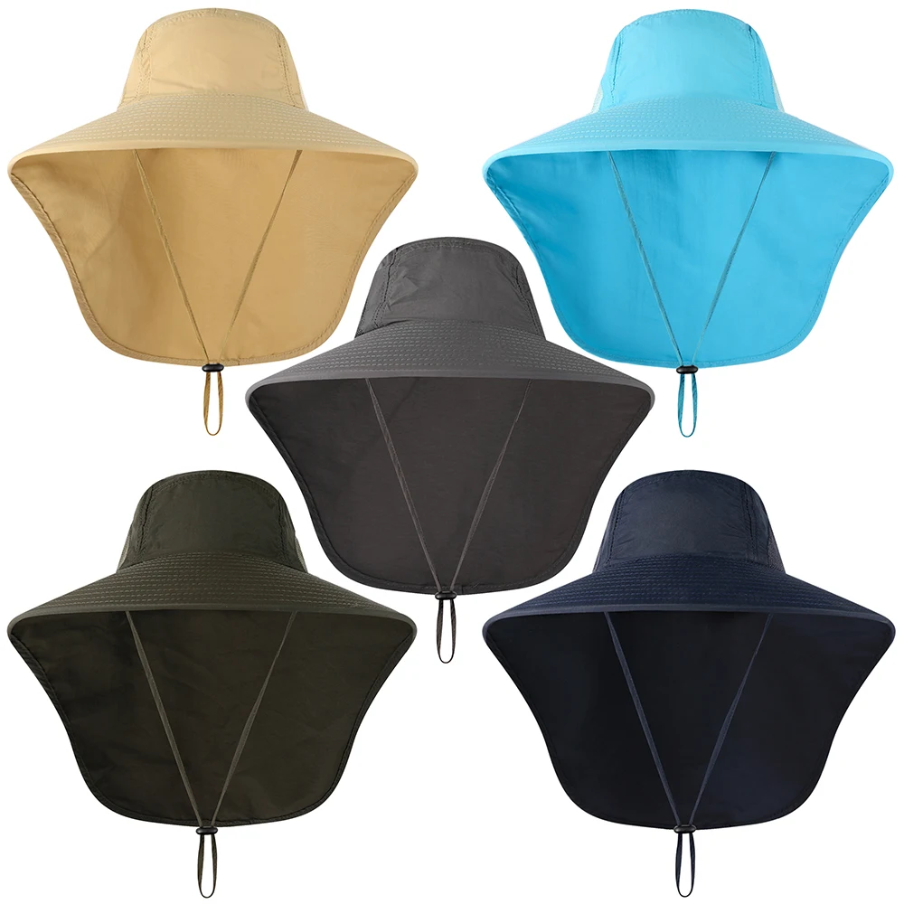 Уличная спортивная походная шляпа с козырьком рыболовная Кепка широкими полями