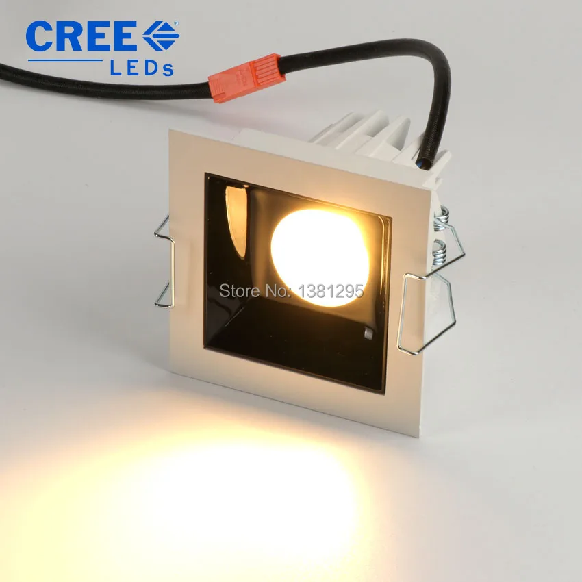 

LED Downlight COB 10W 20W 30W Dimmable Square Recessed Ceiling Down light 220V 240V Indoor Lighting Spot light Lamp