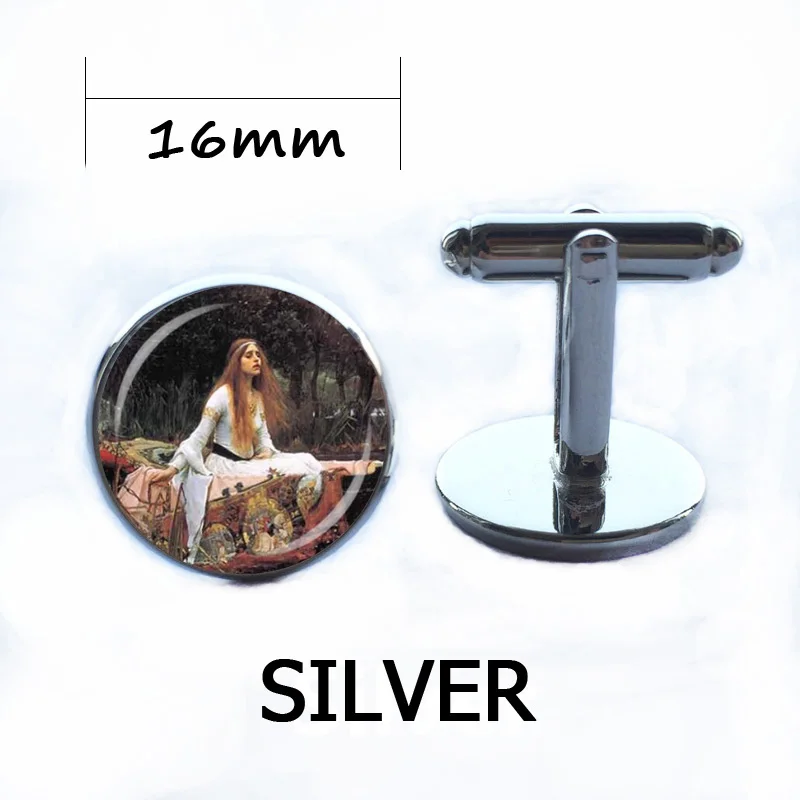 Ожерелье Ophelia со стеклянным куполом из смолы художественный кулон Джон Уотерхаус