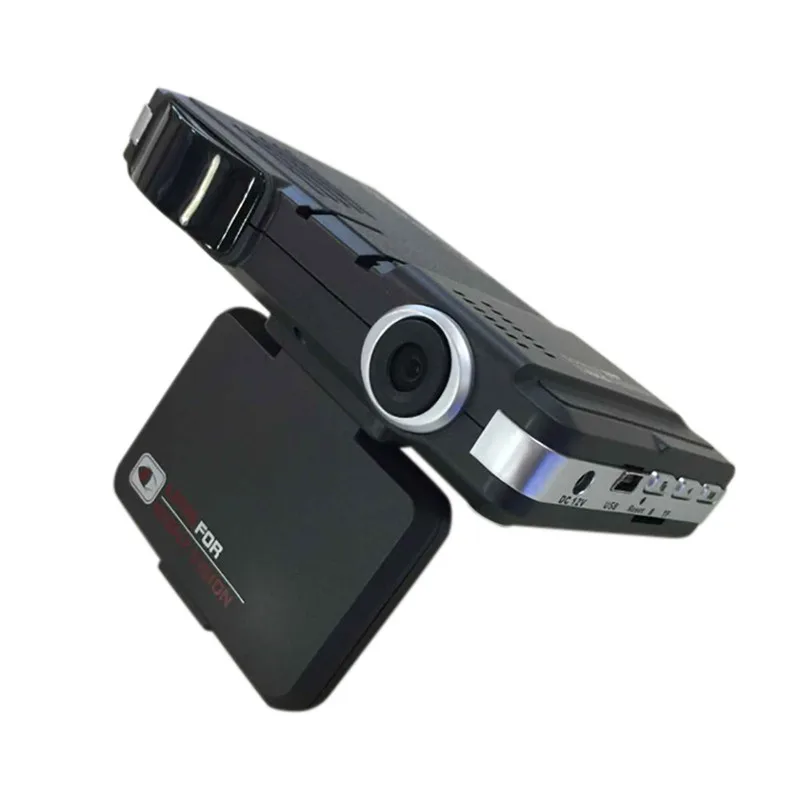Новая 2в1 Автомобильная камера DVR видеорегистратор + Радар лазерный детектор