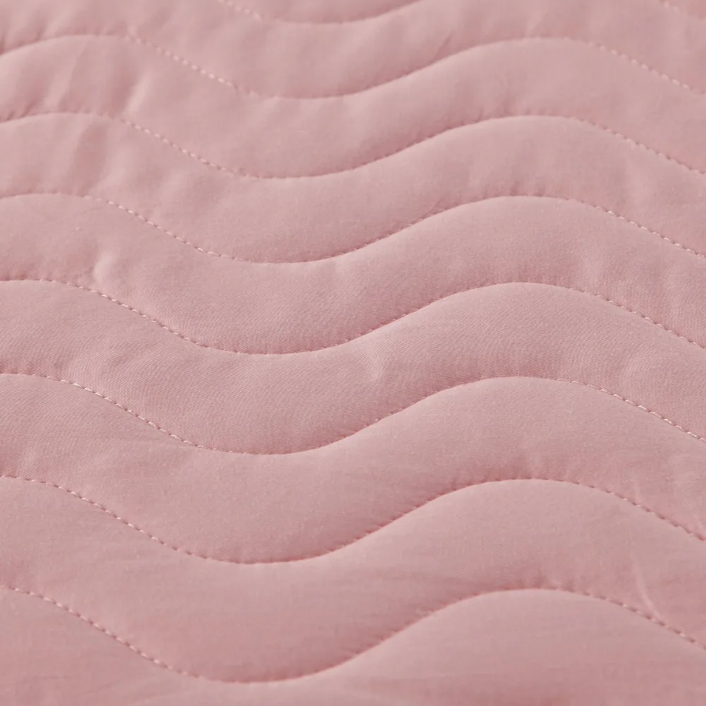 Стеганый матрас из 100% хлопка защитный чехол с наполнителем микрофибры тонкий