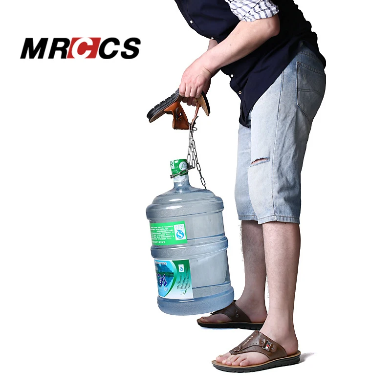 MRCCS/мужские тапочки из натуральной кожи мягкий массаж подошвы Вьетнамки