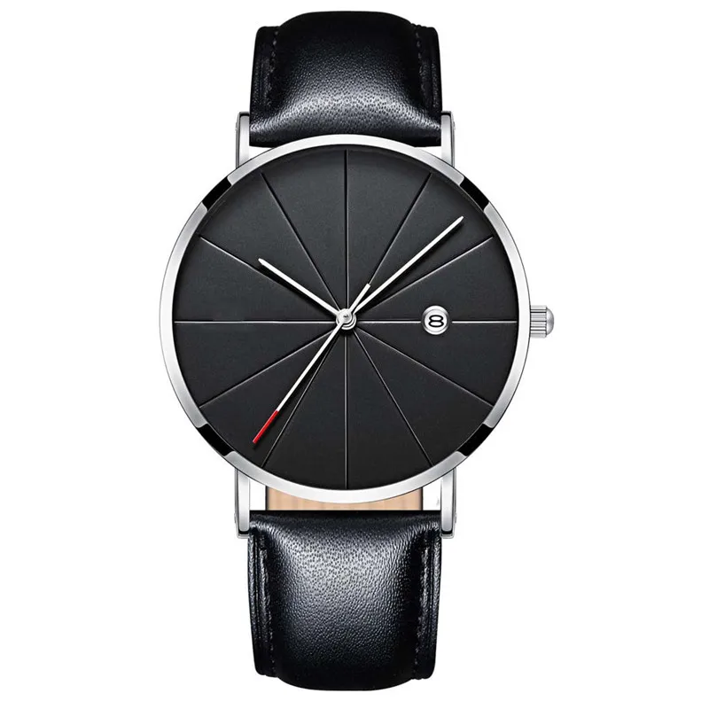 Relogio Masculino модные минималистичные часы мужские брендовые Роскошные ультра-тонкие наручные часы Мужские часы erkek kol saati reloj hombre