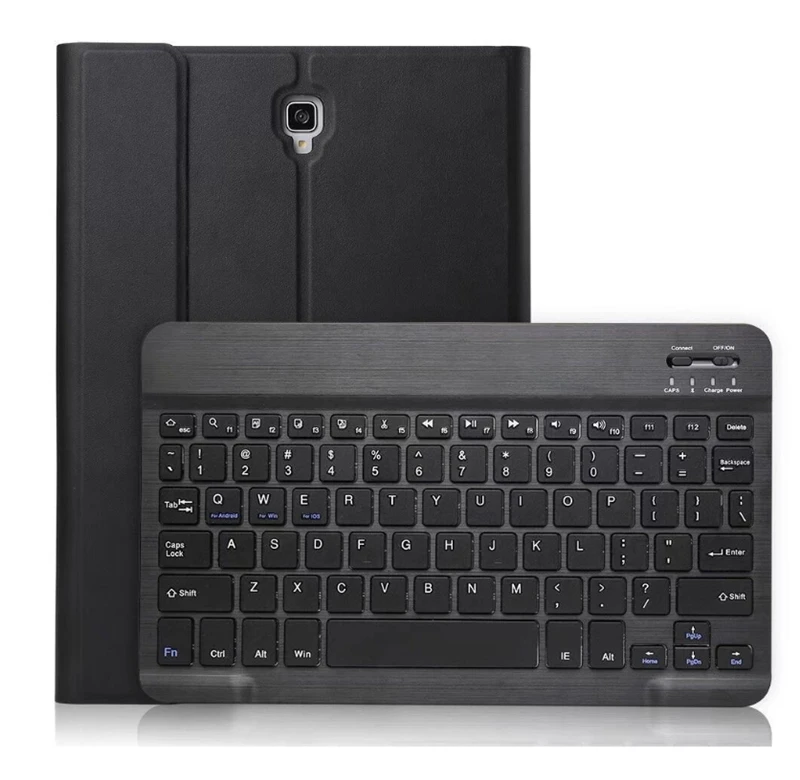 Черный Кожаный чехол-книжка для планшета samsung Galaxy Tab S4 T830 10,5 - Цвет: Черный