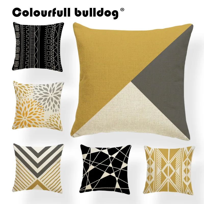 Искусственные подушки подушка наволочка простой стиль волнистая точечная