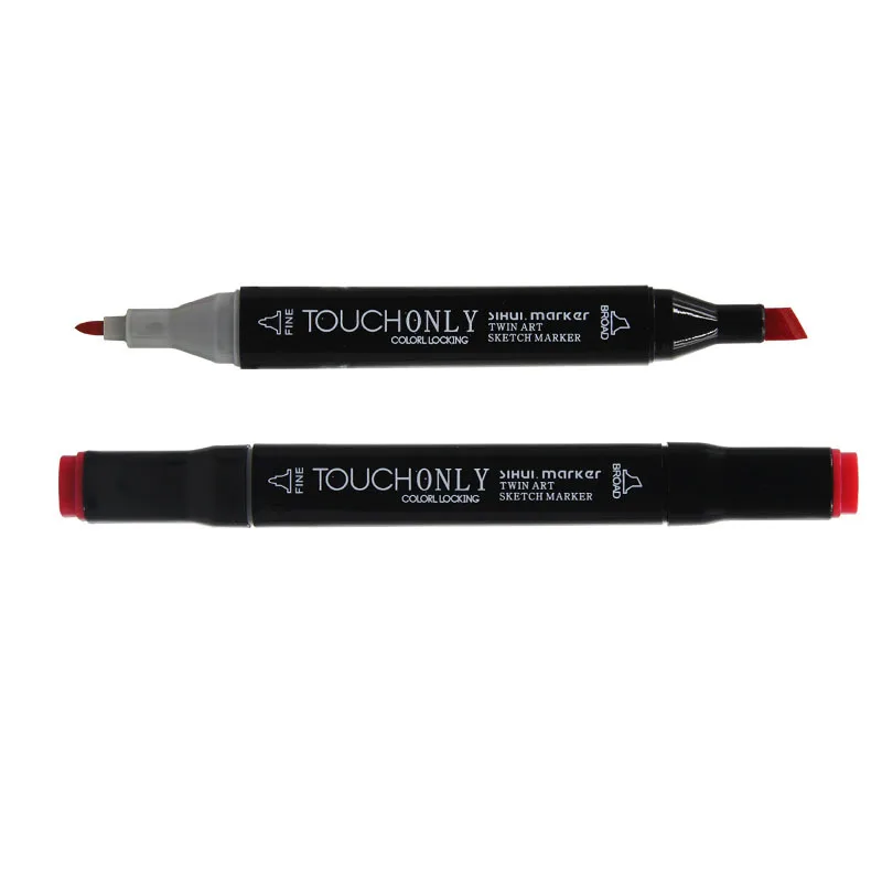 TOUCHONLY, двойное масло для головы, спирт, ручная роспись, маркер, многоцветный, 15 см, Студенческая живопись, дизайнерский набор, офисные товары для культуры