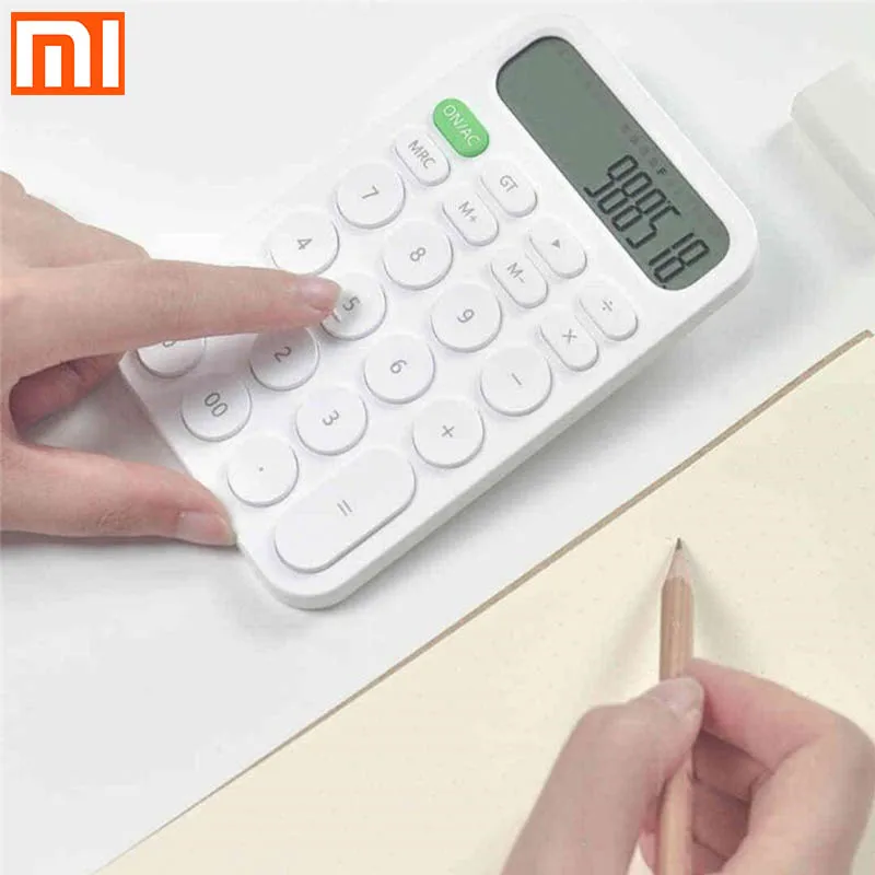 Электронный калькулятор mi MI IIW 12 знаков простой светодиодный Диод дисплей