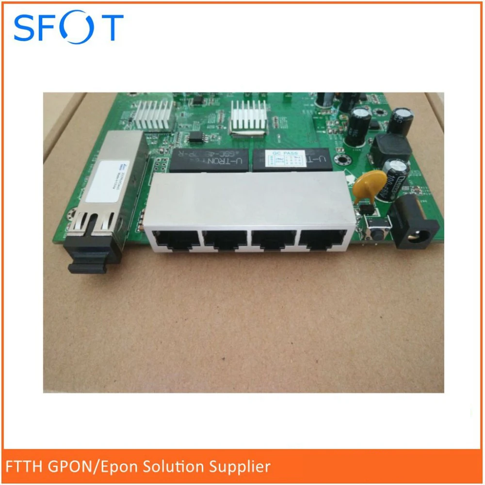 Плата PCB PD с портами ethernet 4GE обратное питание POE Оптическая сеть EPON ONU плата 4 |