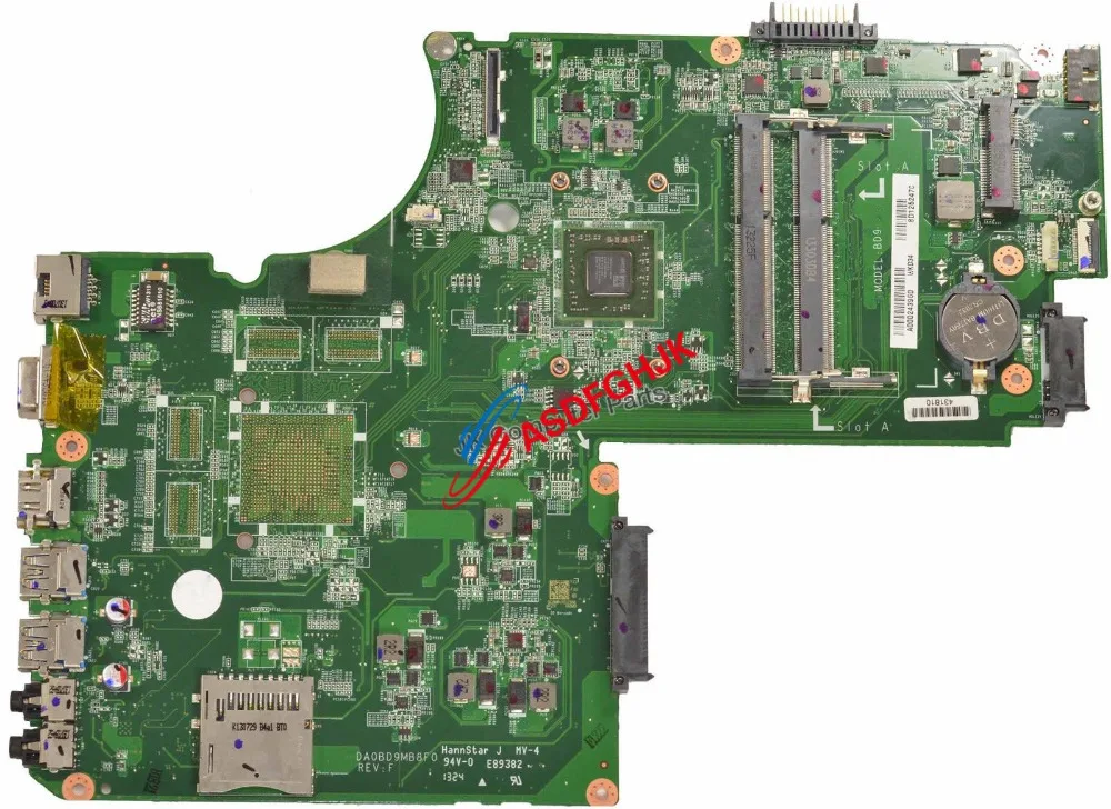 

Оригинальная материнская плата для Toshiba L75D A4-4500U CPU A000243960 DA0BD9MB8F0 100% проб. ОК