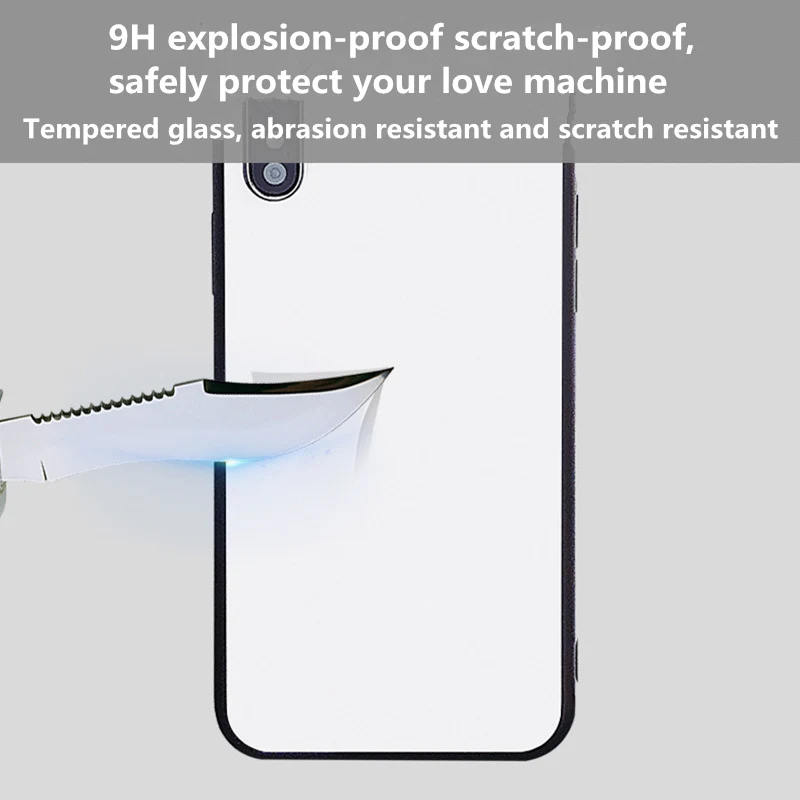 Mirror Cases For iPhone 7 8 X 6 6s Plus Back Cover Hard Transparent Glass Protective |