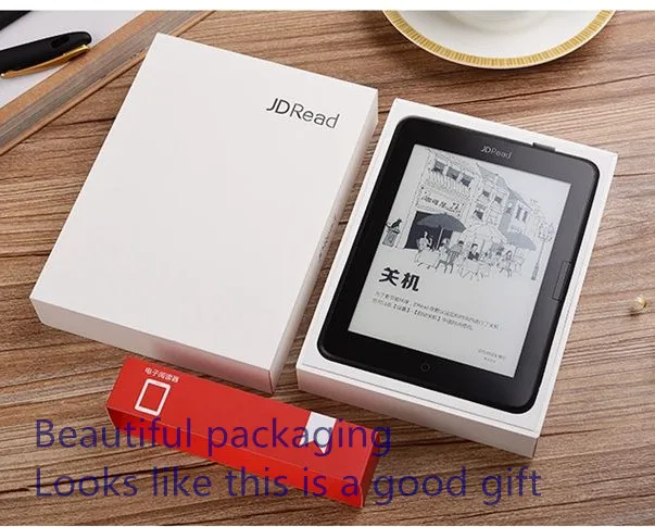 Новая электронная книга чернил читатель BOYUE JDRead Jingdong T65A чтение WiFi 300PPI HD Android e ink