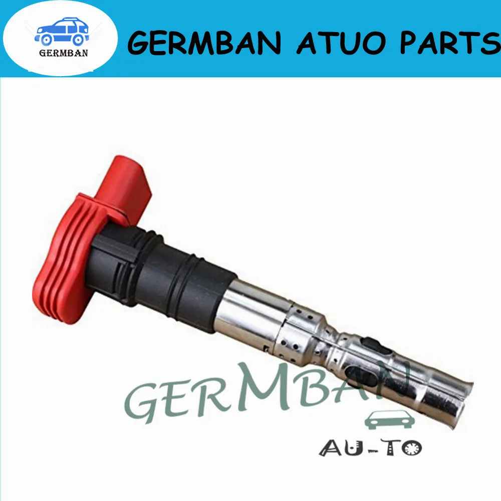 4 шт. катушки зажигания для Volkswagen Touareg Audi A8 Quattro A6 Allroad S4 V8 4.2L C1447 UF 418 UF418 077905115C