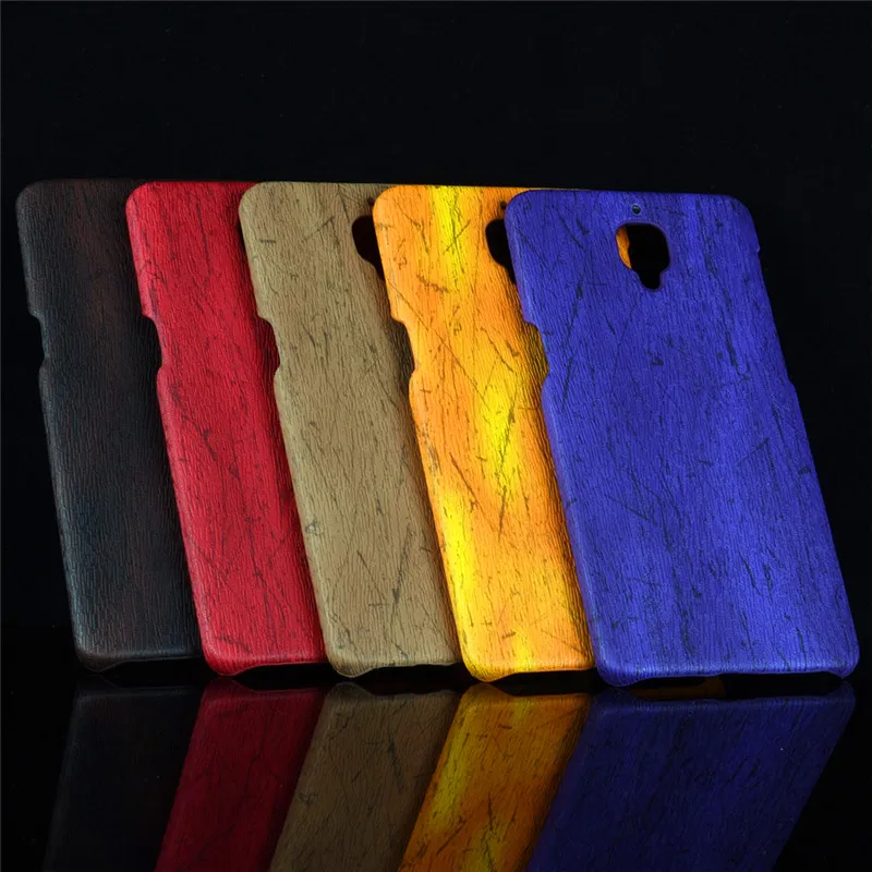 

Oneplus 3 One Plus 3T Case Wood Pattern Hard PC+PU Leather Back Cover Hard Phone Case for Oneplus 3T One Plus3 Hard Protector