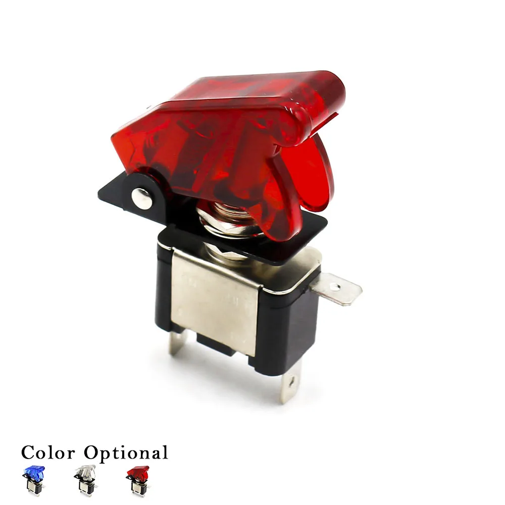 CNSPEED 12В Автогонки вкл. Авиационный Тип Красный светодиодный переключатель