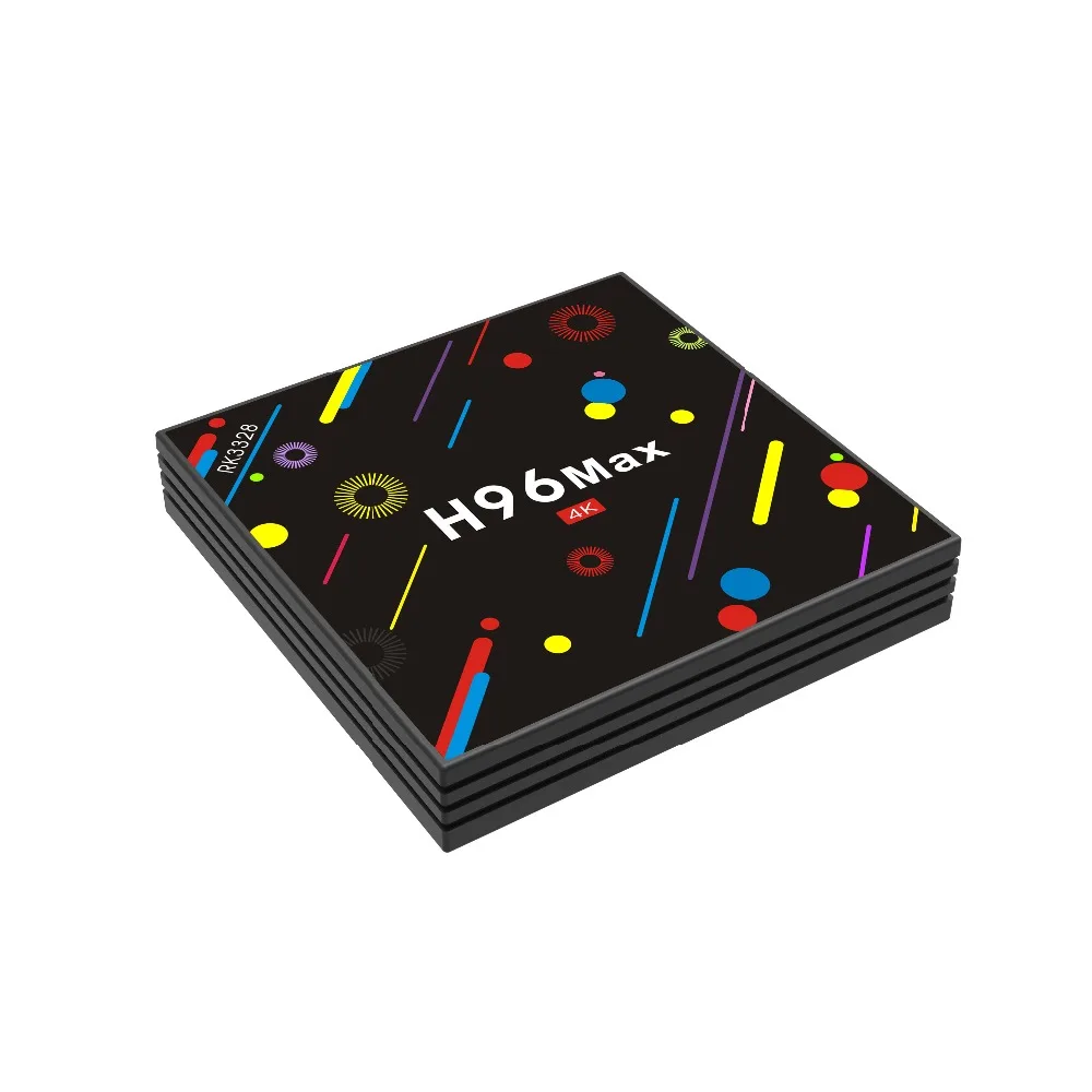 Qixi H96 Max Android 7 1 4 ГБ Оперативная память 32 Встроенная Smart ТВ коробка К * 2 ядра rockchip RK3328