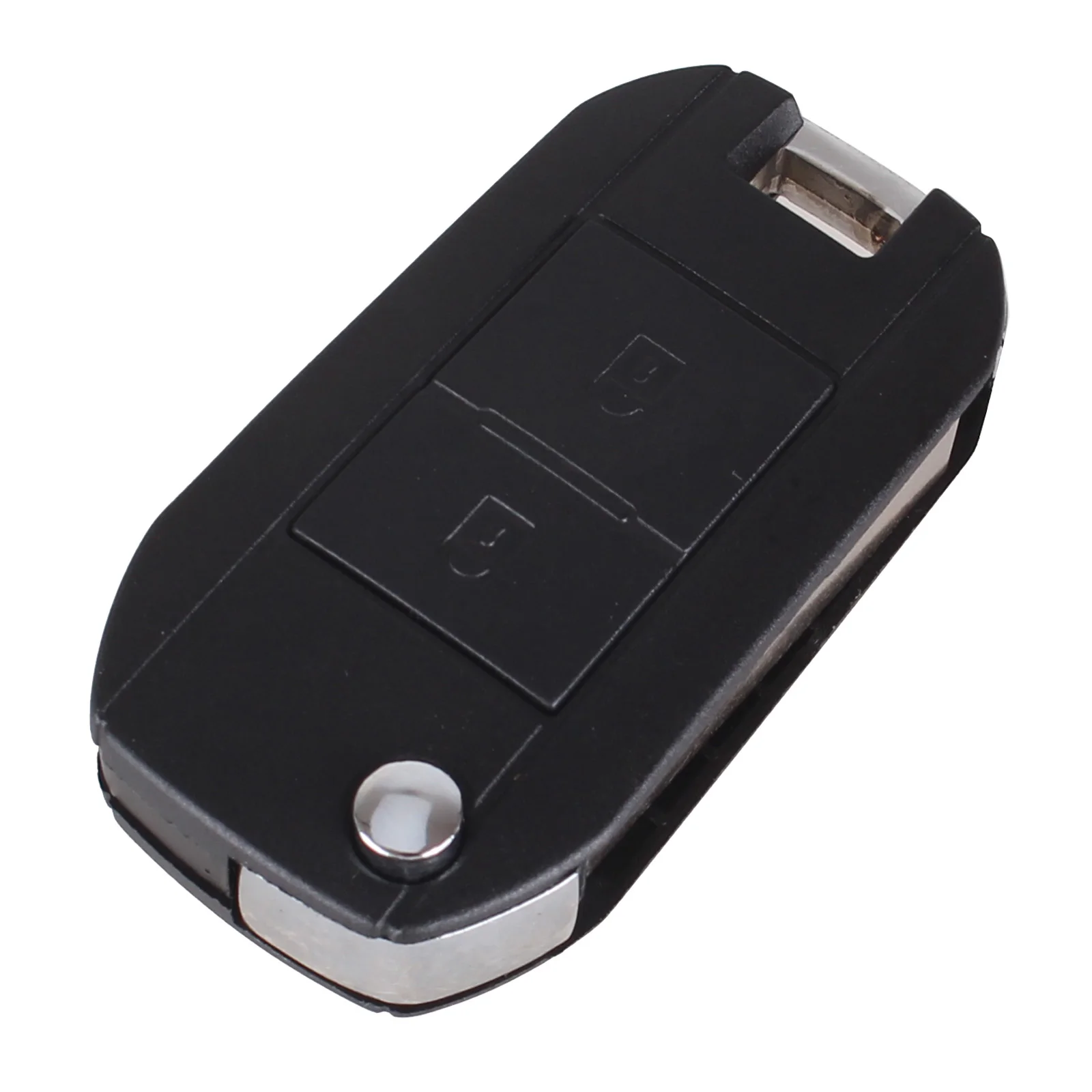 Dandkey Складной автомобильный флип брелок для Citroen C2 C3 Xsara 307 107 607 407 с двумя