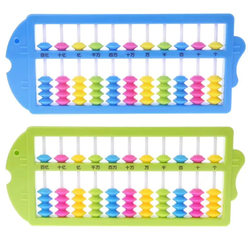

HS 1 шт., китайский Abacus арифметические счеты соробан, математические инструменты для расчета, детские развивающие игрушки, математический ра...