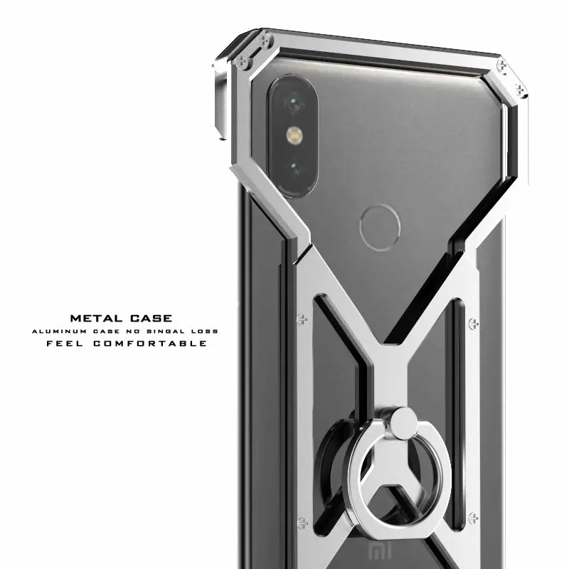 

Luxury Cool Case For Xiaomi MI 6X 5X 5 6 5s Plus Metal Aluminum Alloy Shockproof Armor Cover Anti-knock Fundas Coque