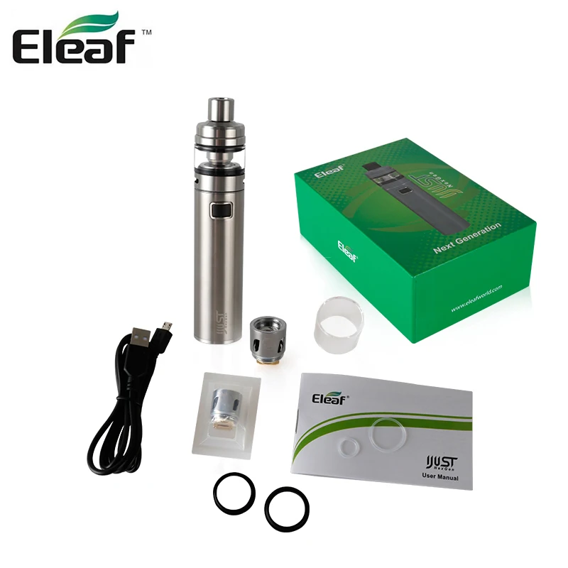 Оригинальный Eleaf iJust NexGen starter Kit ijust 3000 мАч макс. 50 Вт с 2 мл баком катушкой HW1 0.2ohm