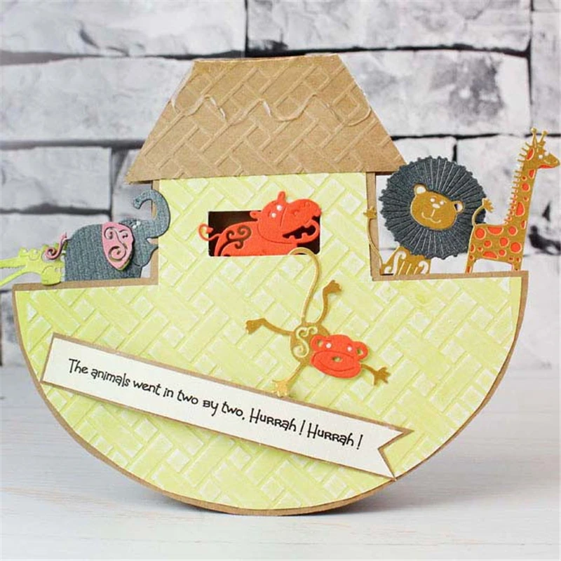 Штампы DiyArts металлические Вырубные штампы обезьяны новинка 2019 для животных
