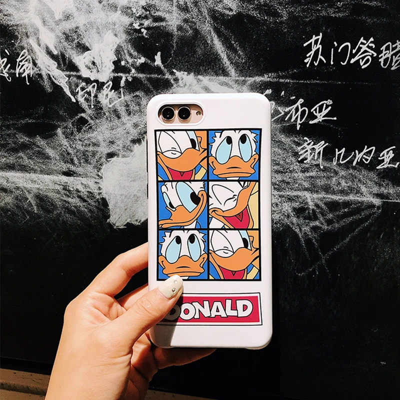 YHBBCASES Donald Duck Cases For Huawei P30 P20 Pro Honor V20 9 Soft Case Cartoon Phone Cover Mate 10 20 Nova 3 3e |