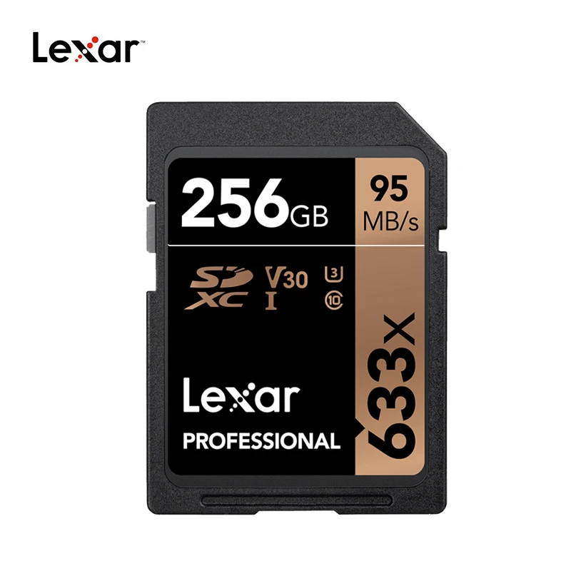 Lexar 633X sd-карта 32 Гб 128 Гб 64 Гб 256 ГБ 512 Гб 16 Гб класс 10 U1/U3 V30 карта памяти 32 64 128 ГБ Флэш-карта SD памяти SDXC SDHC