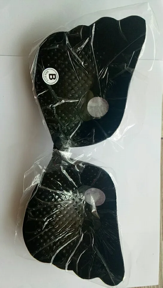 2018 Women Self Adhesive Strapless Bandage Blackless Solid Bra Stick Gel Silicone Push Up women's underwear Invisible Bra