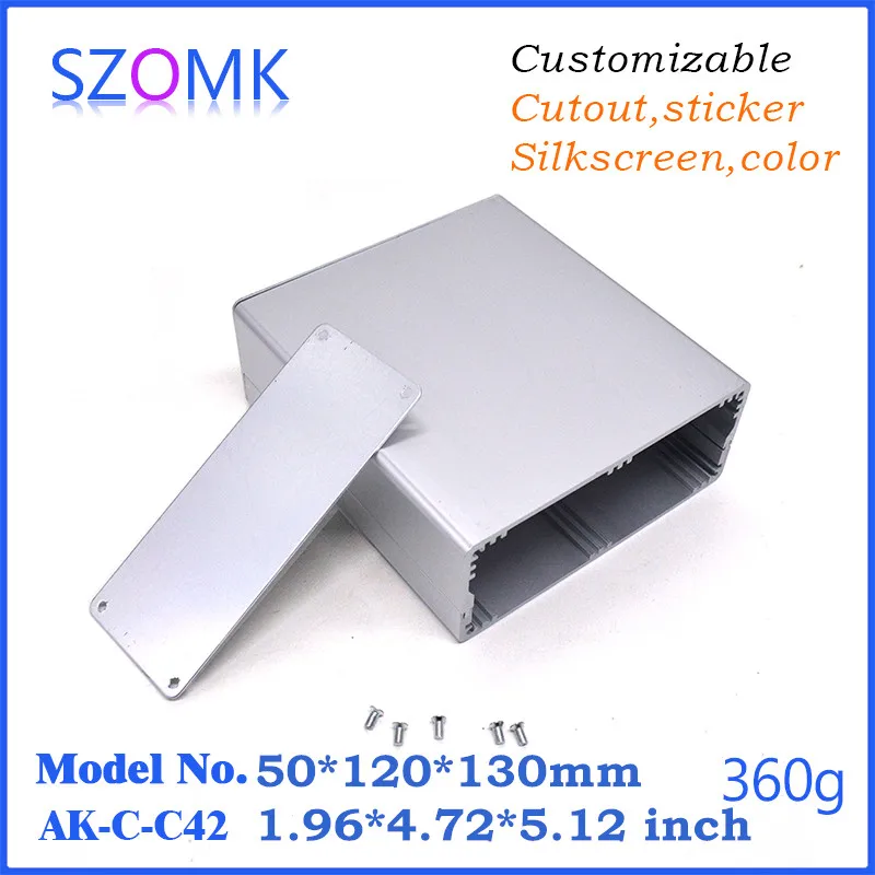 Анодированный алюминиевый корпус для электроники сделай сам переключателя (4 шт.)