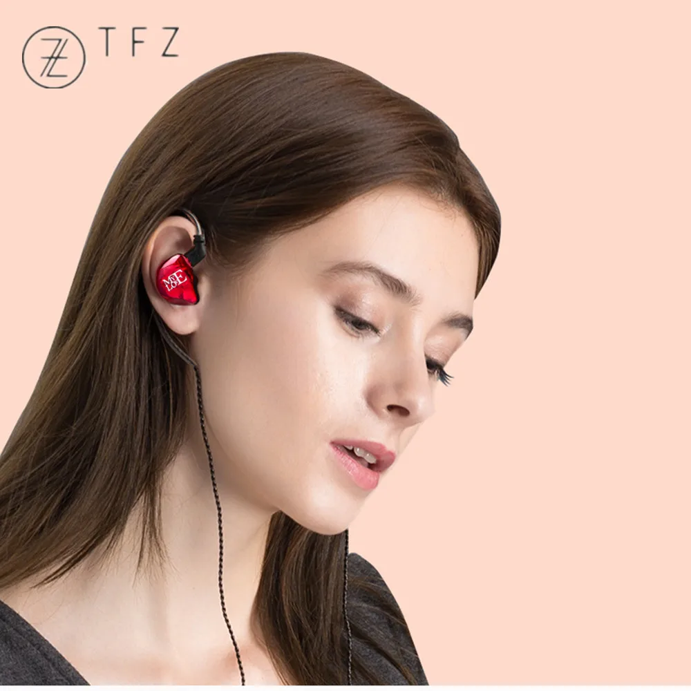 Наушники-вкладыши TFZ MY LOVE III Hi-Fi с монитором графеновые двойные подвижные круглые