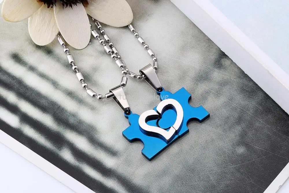 Ожерелье с кулоном в виде сердца из нержавеющей стали|pendant neckless|necklace pendant heartnecklace