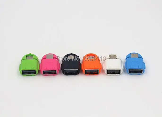 Hopetoth 100 шт./лот Micro usb к USB OTG адаптер для Samsung Galaxy S2/S3/S4 смартфона кабель