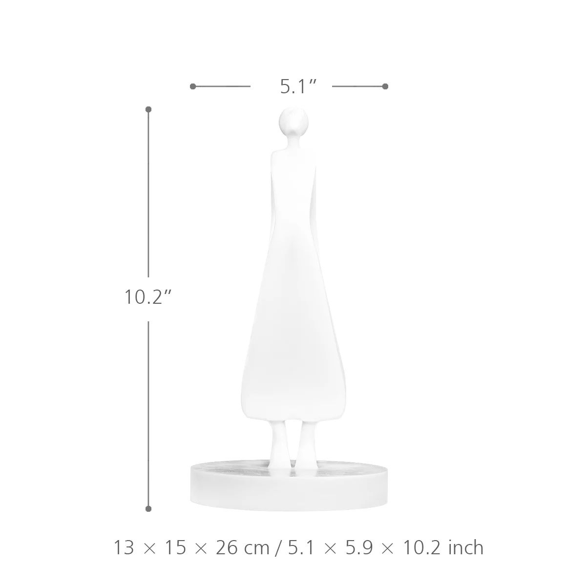 Tooarts Tomfeel 3D печатная скульптура против ветра фигурка человека домашний декор