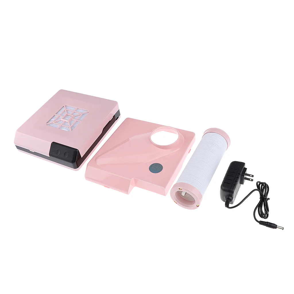 60W Nail Salon Dust Collector Suction Cleaner Fan No-spilling Filter Vacuum Accessory | Красота и здоровье