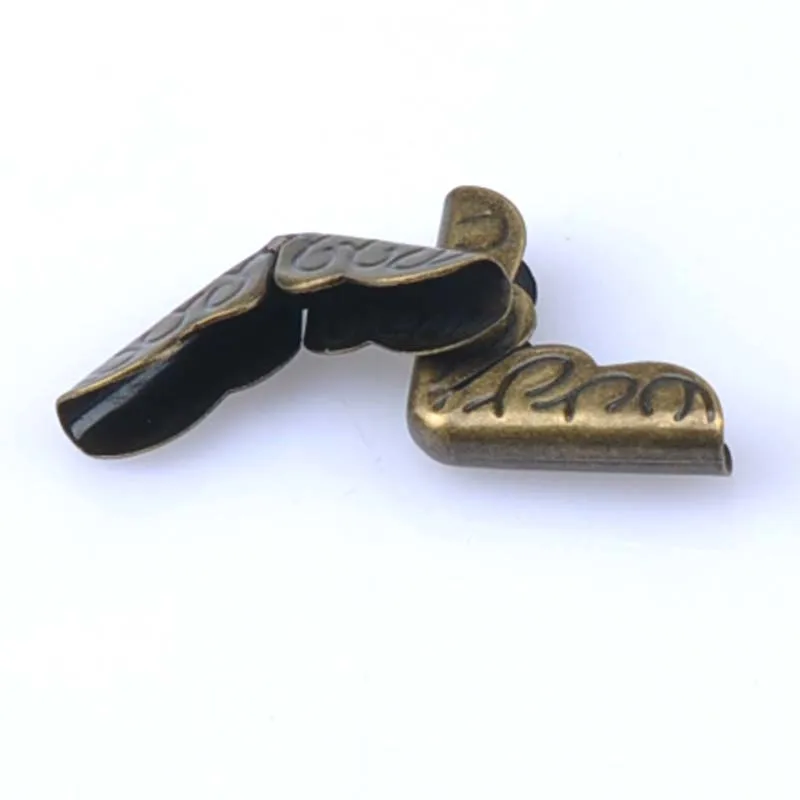 40 шт. практичные металлические бронзовые Защитные уголки для альбомов и меню